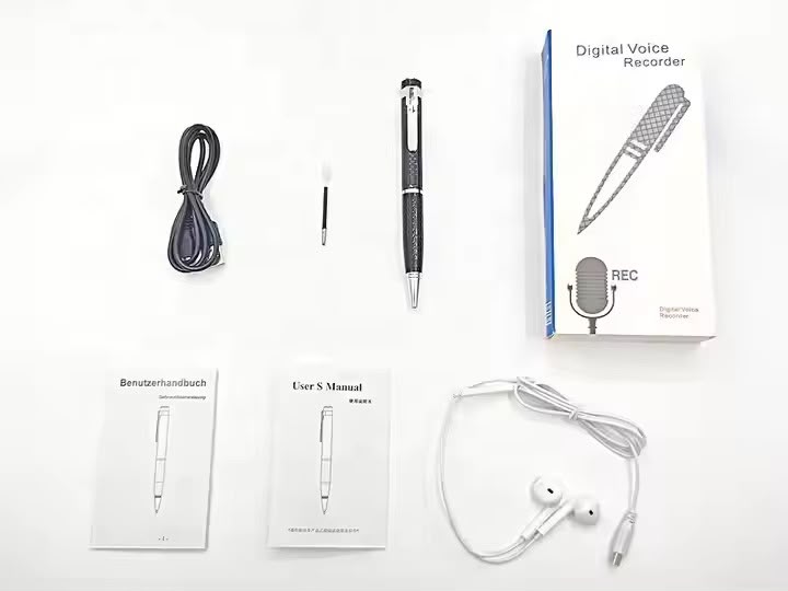 Voice recorder pen package